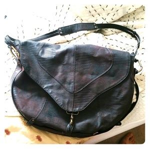 Urban outfitters faux snakeskin bag